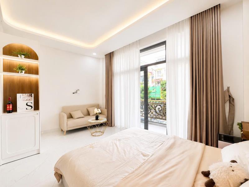 Cho thuê căn hộ mặt tiền, ban công siêu lớn, máy giặt riêng – lê quang định, bình thạnh | sát iuh & chợ gò vấp, bà chiểu