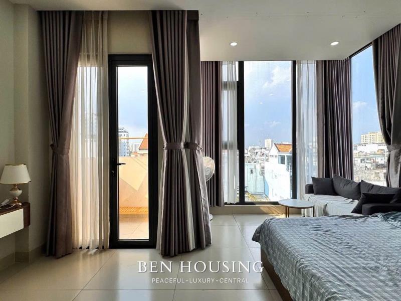 Cho thuê căn hộ cửa sổ full kính view siêu xịn gần chợ bà chiểu thuận tiện đi q1, q3, phú nhuận - Ảnh 4