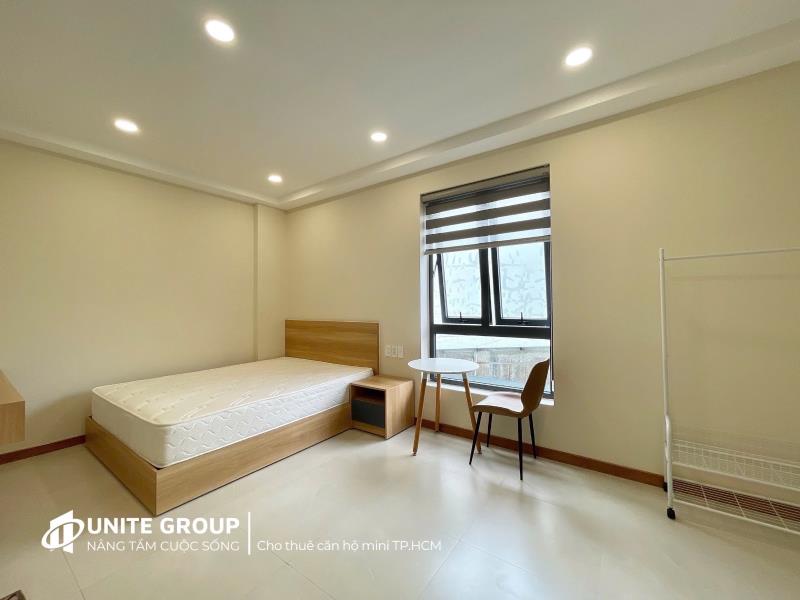Cho thuê căn hộ, cửa sổ trời, full nội   – gần văn lang, iuh – trần quý cáp, bình thạnh