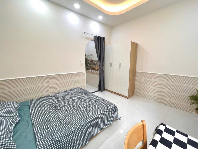 Căn hộ 1 phòng ngủ tách bếp, cửa sổ thoáng, chu văn an bình thạnh gần quận 1,3 vlu hutech  - Ảnh 3