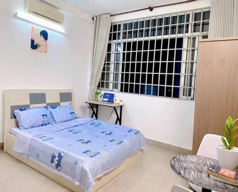 Cho thuê phòng trọ sinh viên tân định, quận 1 – 25m², full nội thất