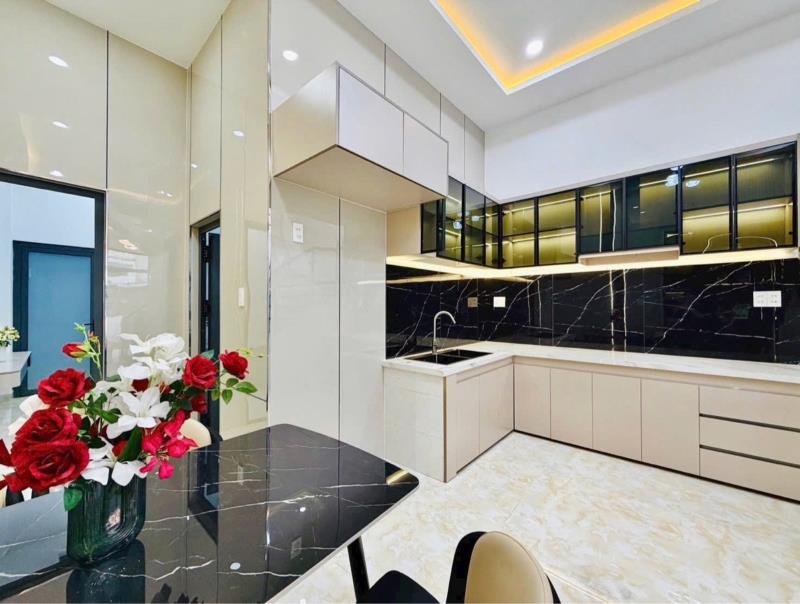 Nhà bán phạm văn chiêu 2 tầng 4 pn, 78m2, sổ hồng riêng - Ảnh 2