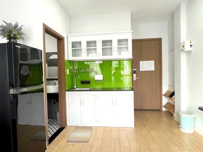 Trống sẵn căn hộ ban công full nội thất cao cấp ngay an ninh ngay đinh bộ lĩnh gần ngã tư hàng xanh giáp quận 1,3 hẻm ô tô - Ảnh 2