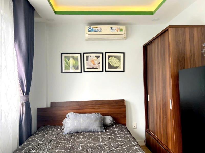 Trống sẵn căn hộ ban công full nội thất cao cấp ngay an ninh ngay đinh bộ lĩnh gần ngã tư hàng xanh giáp quận 1,3 hẻm ô tô - Ảnh 3