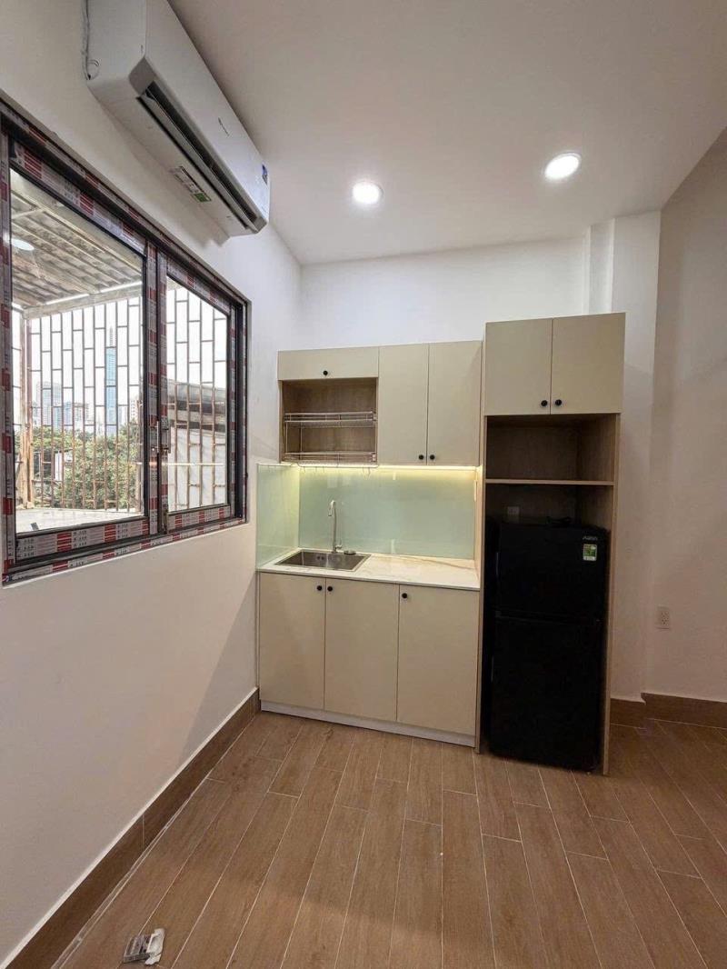 Trống lại phòng duplex 30m2 tone gỗ full nt tại xvnt - Ảnh 4