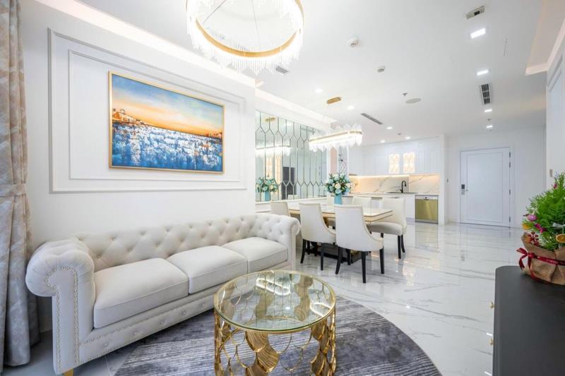 Cho thuê gấp căn hộ xi grand court, quận 10, dt: 90m² (2pn - 2wc), nội thất cao cấp, 17tr/th - Ảnh 2