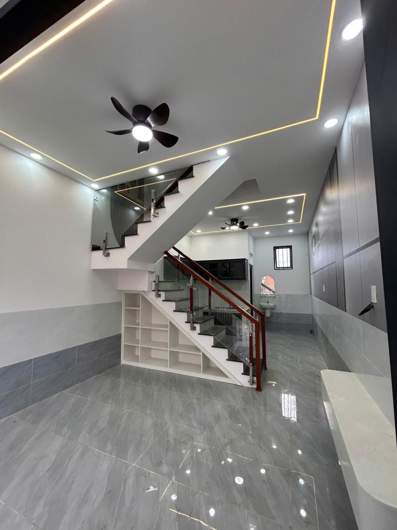 Chỉ 740 triệu có nhà mới ở liền full nội thất ngay h.môn [4m*10m] trệt lầu