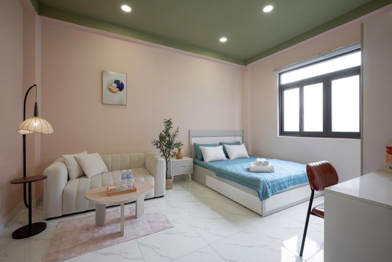 Cho thuê căn hộ full nội thất mới 100% ngay ngã tư hàng xanh tiện đi thị nghè, điện biên phủ, q1, q3, phú nhuận - Ảnh 4