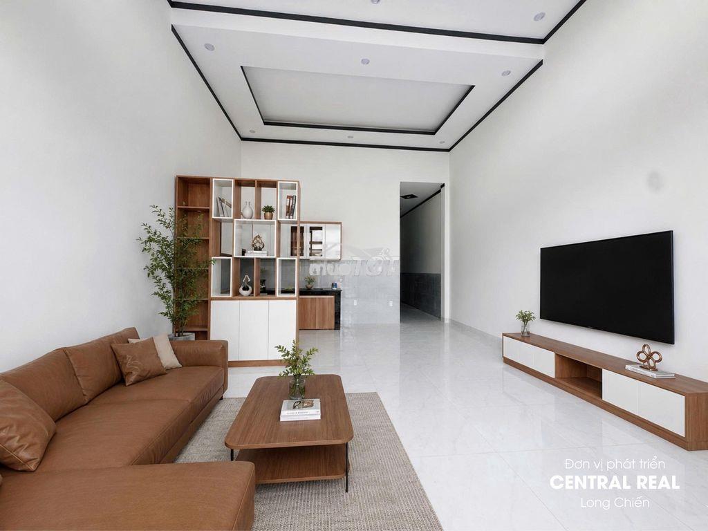 Bán nhà cấp 4 ngay đường long chiến 440tr trả trước - 2