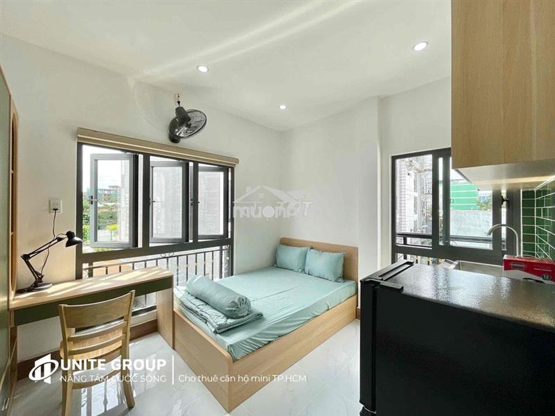 Căn hộ studio full nội thất cao cấp kdc ven sông đối diện rmit và tdtu