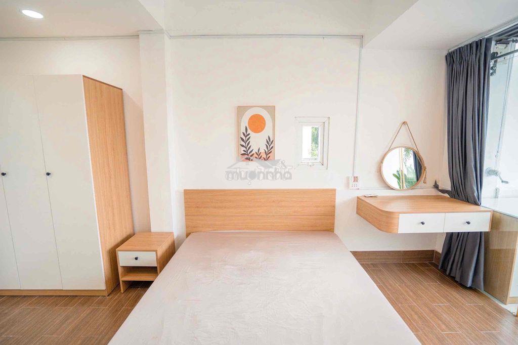 Cho thuê căn hộ trường sa quận 3 ban công máy giặc riêng gần ueh - Ảnh 3