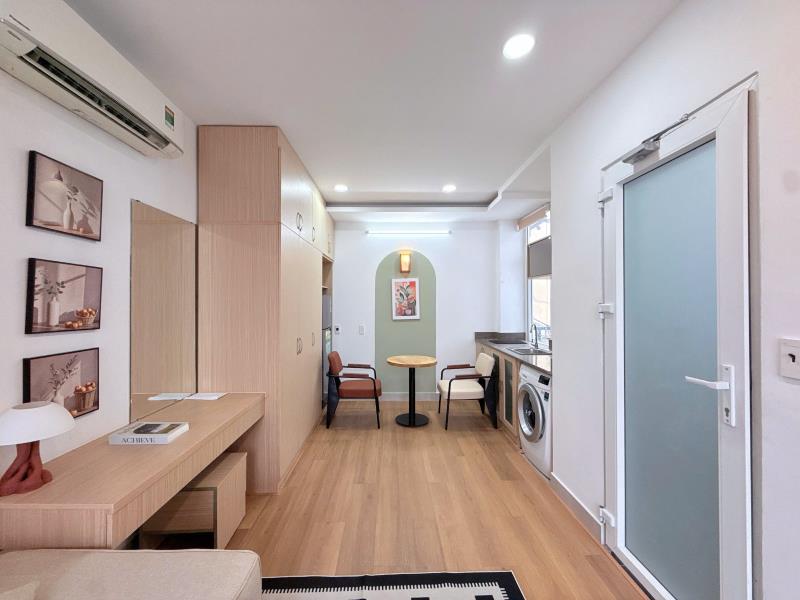 Căn hộ mới 100%_thang máy_trần hưng đạo_gần chợ bến thành_cầu ông lãnh_công viên 23 tháng 8_phố đi bộ nguyễn huệ_tân định - Ảnh 3
