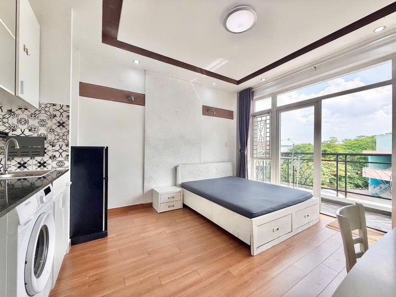 Căn hộ ban công, máy giặt riêng – bình lợi bình thạnh gần quận 1, 3