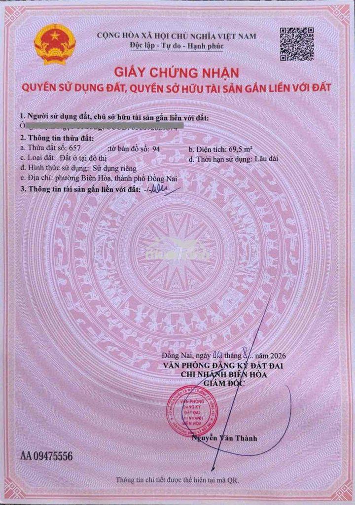 Cần bán 21 lô đất sổ riêng sau lưng công ty bonchen quốc lộ 1k - Ảnh 2