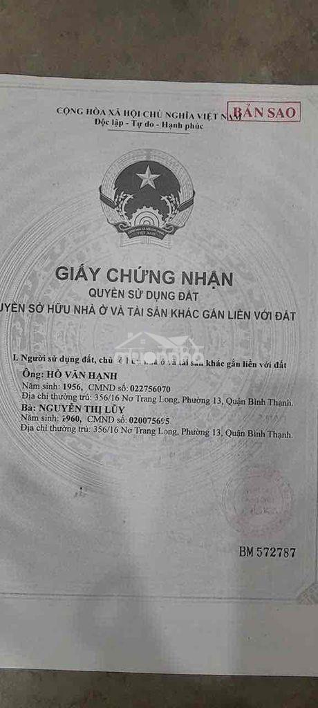 Bán nhà đang kinh doanh 15 phòng trọ doanh thu 60tr/tháng - 2