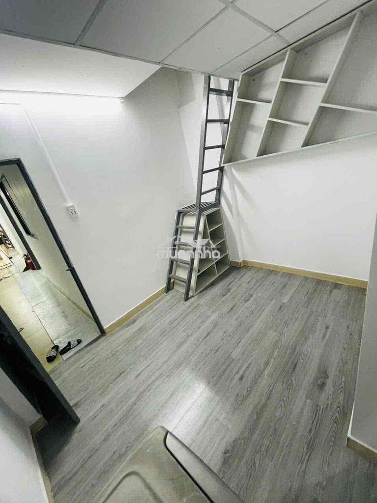 Phòng dưới trệt bếp wc gác máy lạnh tủ lạnh - Ảnh 4