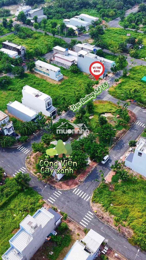 Kdc thái sơn long hậu .anh chị tìm đất xây nhà tham khảo qua nền này - Ảnh 2