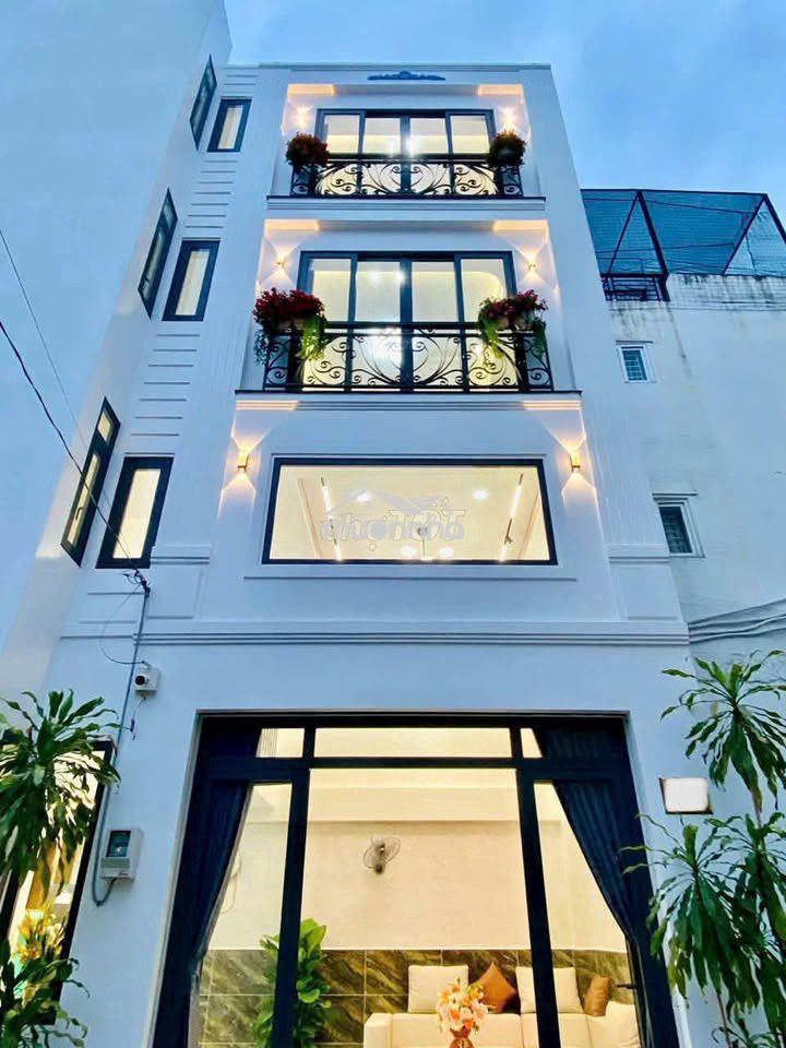 Nhà full nội thất💎hẻm thống nhất,p15💎4,3❌10m 💎4 lầu_ 4pn 3wc-