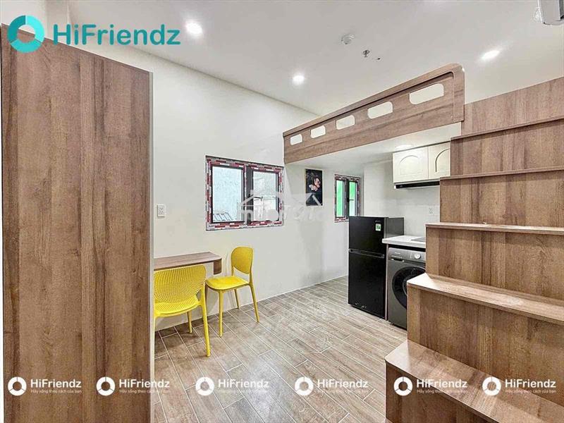 Phòng mới có gác đầy đủ nội thất như hình ngay công viên làng hoa