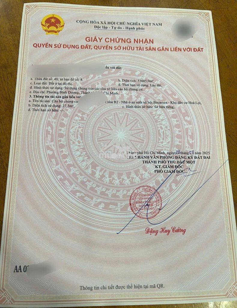 (9768) becamex hòa lợi lầu 1 bao sổ decor: 505 triệu - Ảnh 2