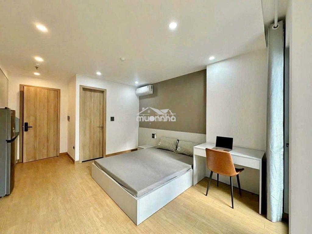 Cho thuê căn hộ studio cửa sổ ban công thoáng mát ngay q10 , full nt - 3