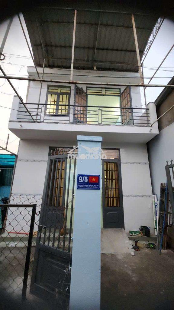 Nhà mới tinh 80m2 3pn 1 trệt 1 lầu lái thiêu 99 kế chợ lái thiêu - 2