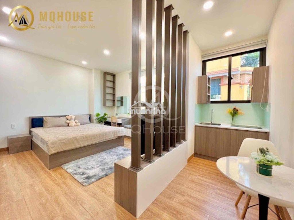 Trống lại phòng studio cao cấp cửa sổ trời full nội thất ngay tô ký - 3
