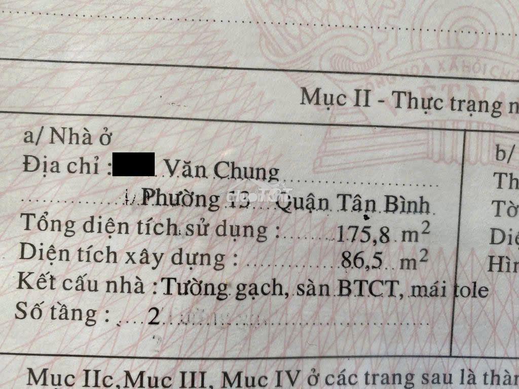 Chính chủ bán biệt thự văn chung – 450m ra t3 metro 6, metro 2 - Ảnh 3