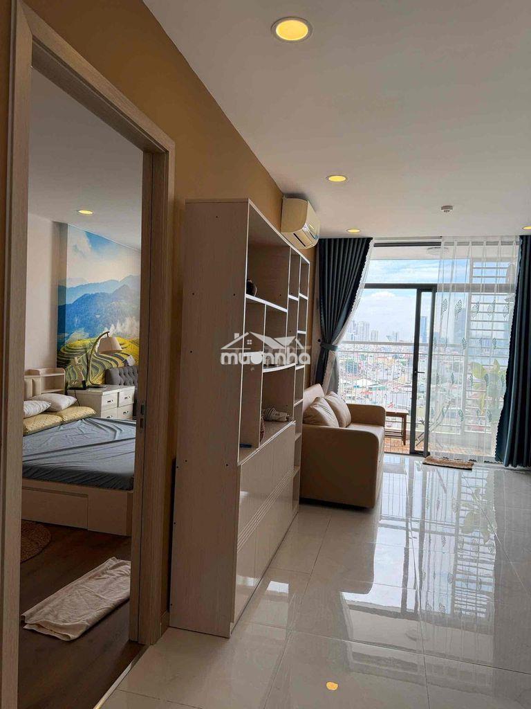 Cho thuê căn hộ riva park q4 1pn full y hình 12tr