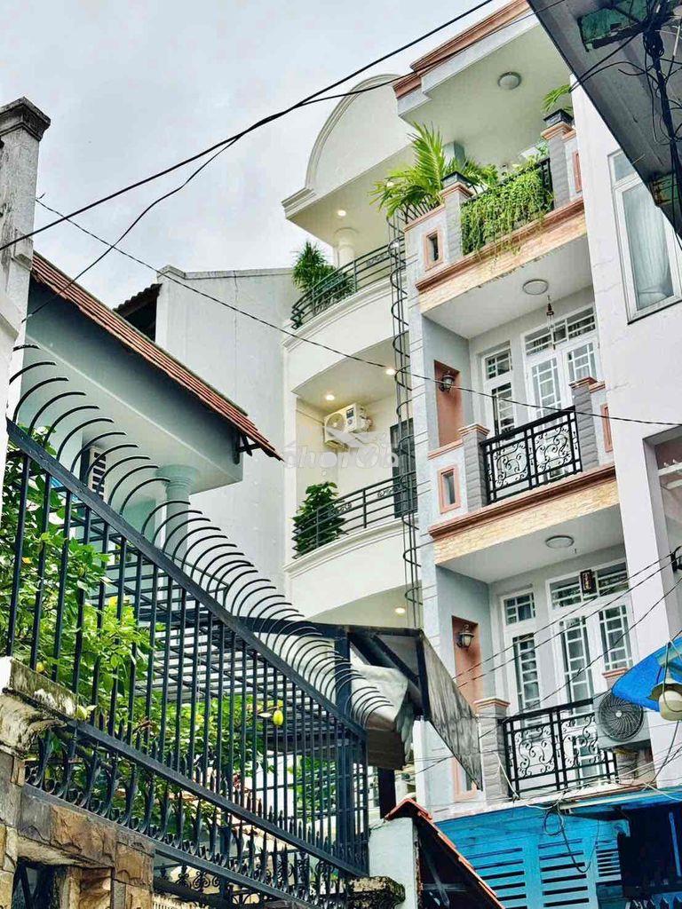 Bán nhà xây mới 100% 4 tầng 8 phòng chdv 11ty680 tl