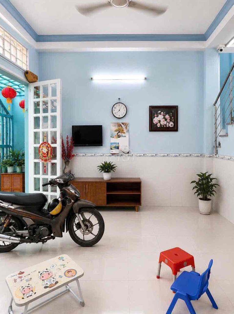 Nhà nở hậu 4.1m nở hậu 6m - 4 tầng btct - 4