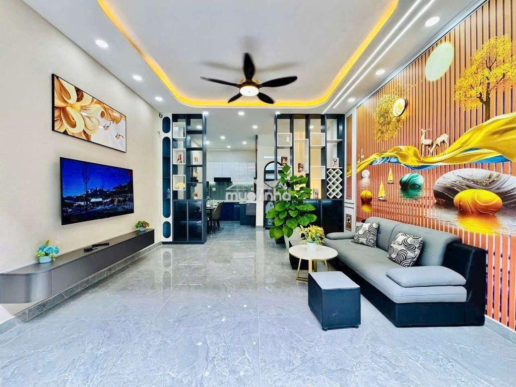 Nhà xây mới 2 lầu 42.7m2 hẻm 3m đi bộ ra chợ thạch đà, gò vấp - 4