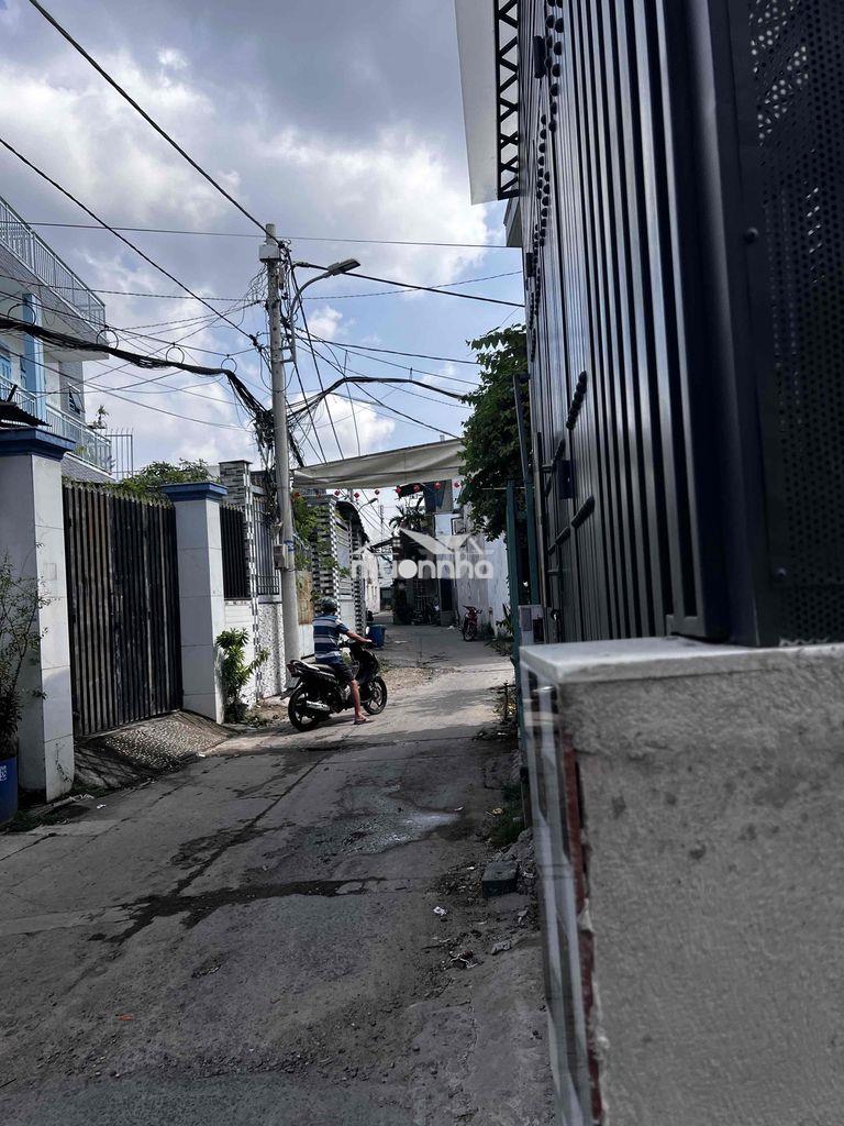 Cho thuê nhà nguyên căn 154m2- 6pn hẻm ô tô tân thới hiệp q12 - Ảnh 2