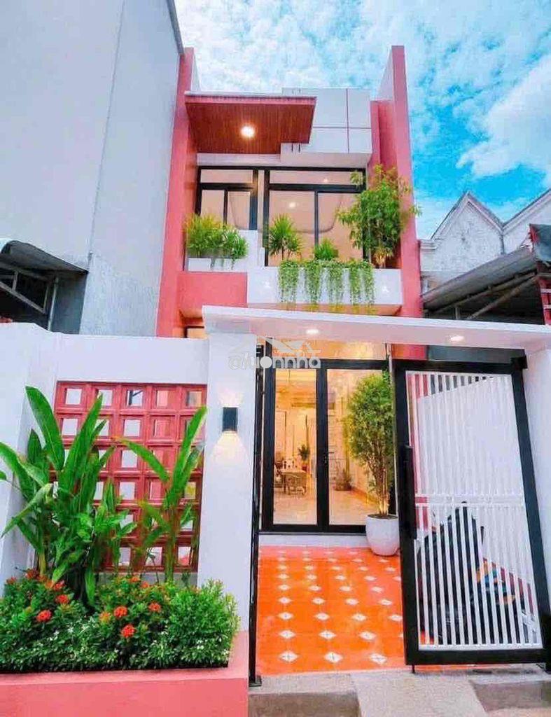 Chính chủ bán nhà 1 lầu 1 trệt 63m2, xây mới hẻm xe hơi thông,