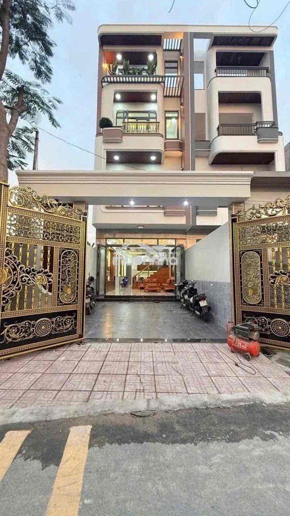 🔥 118m² – nhà 3 tầng mới tinh – gara ô tô – full nội thất – sau lưng g