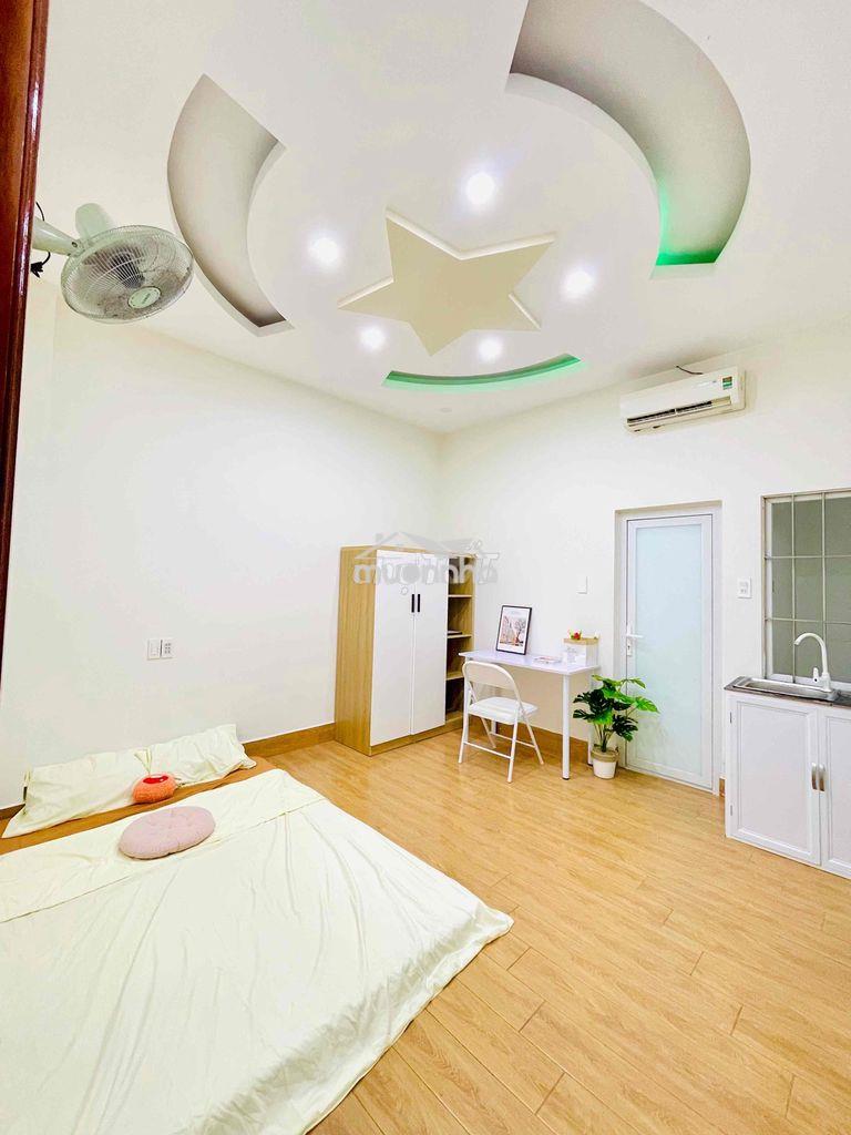 Cho thuê phòng đường trần xuân soạn - 20m2 - phòng mới full nội thất