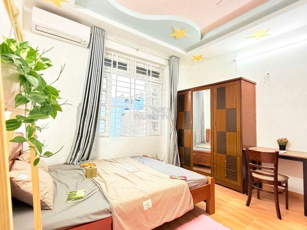Chính chủ cho thuê căn hộ dịch vụ full nội thất sạch sẽ thoáng mát - Ảnh 4