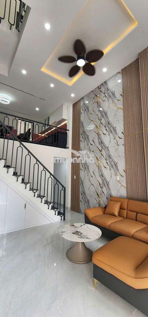 Nhà 1 triệt 1 lầu 1 gác lửng cho thuê - Ảnh 2