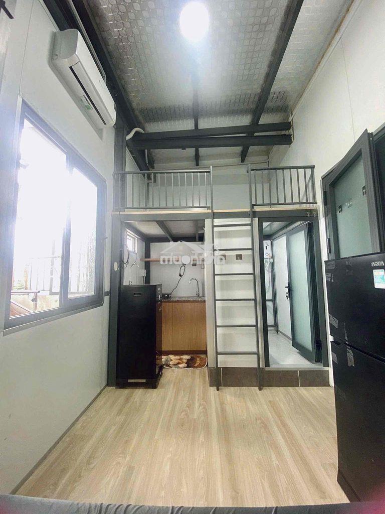 Duplex + giường full nội thất cửa sổ trời - ngay cv hoàng văn thụ