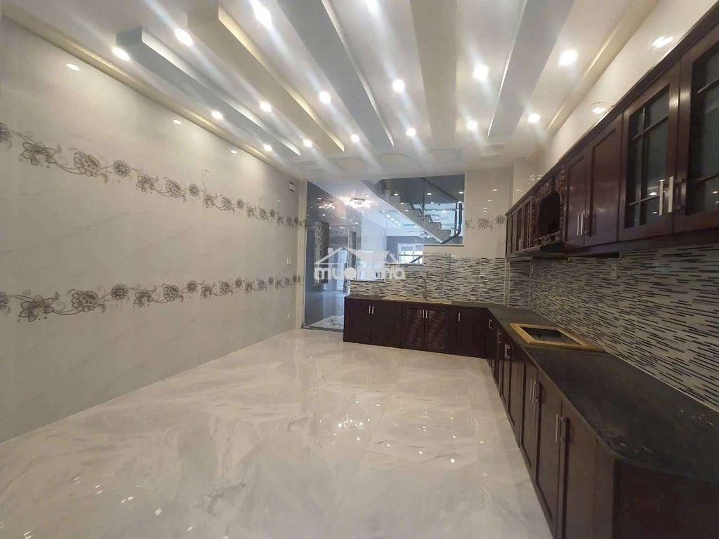 Nhà 2 lầu sân thượng 4pn 5wc hẻm xe 793 trần xuân soạn - 2