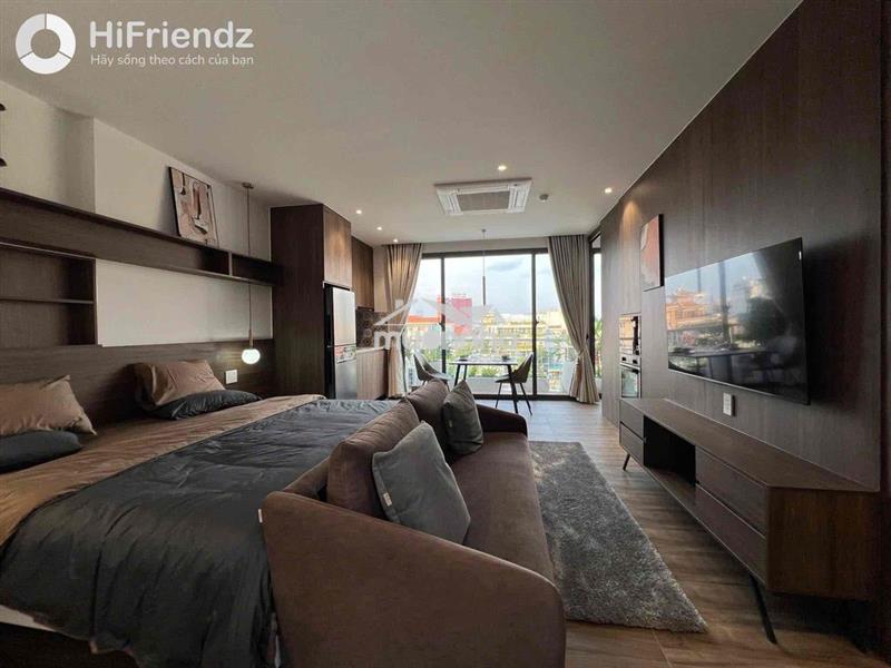 Studio ban công_full nội thất ngay kingdom