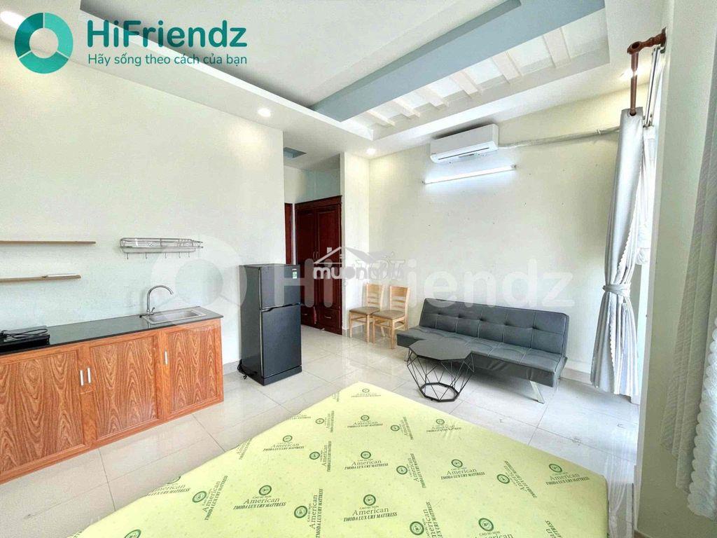 Cho thuê studio ban công full nội thất ngay emart phan huy ích - 4