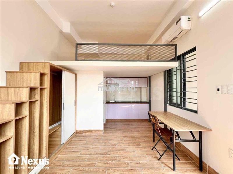 Cho thuê phòng có gác full nội thất ngay nguyễn văn khối - cv làng hoa