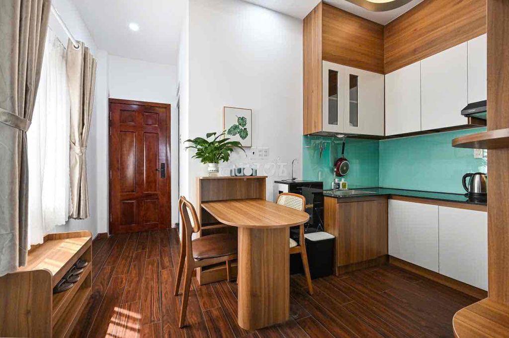 Căn hộ 1 phòng ngủ full nội thất -phường chợ quán -giặt xấy riêng - Ảnh 4