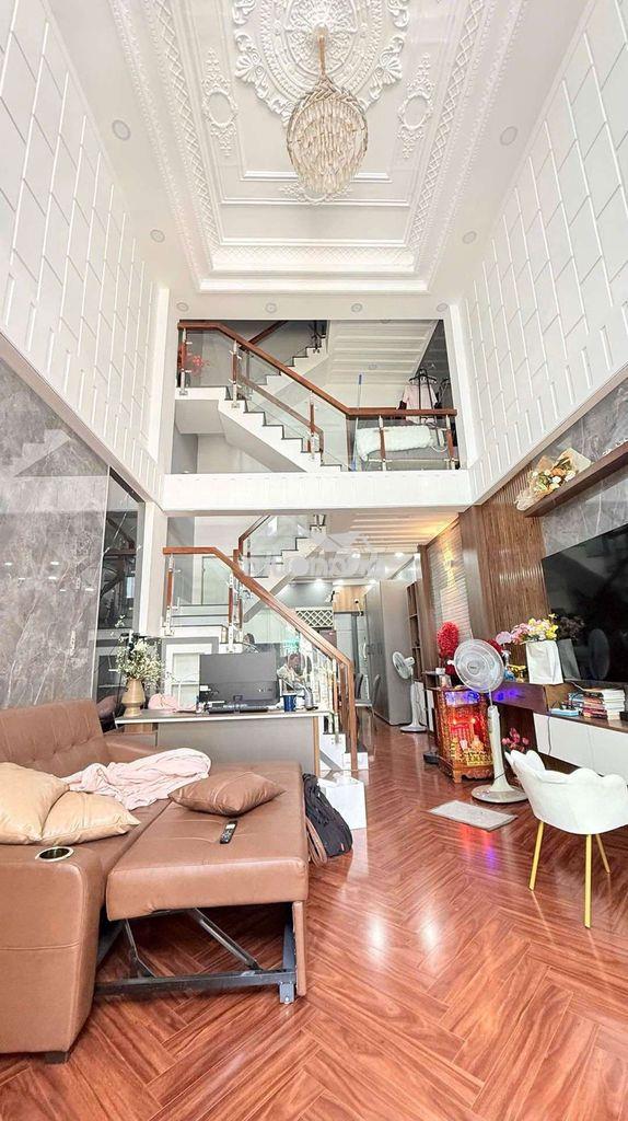 Hơn 6🧄 nhà 3 tầng hẻm thông huỳnh tấn phát kdc hiện hữu nhà mới ở ngay - 2