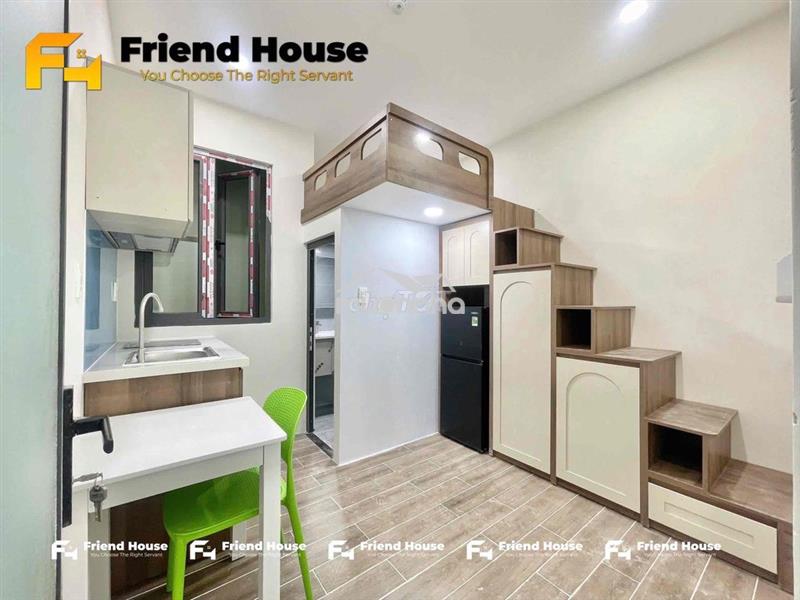 Phòng full nội thất giá rẻ ngay nguyễn văn khối
