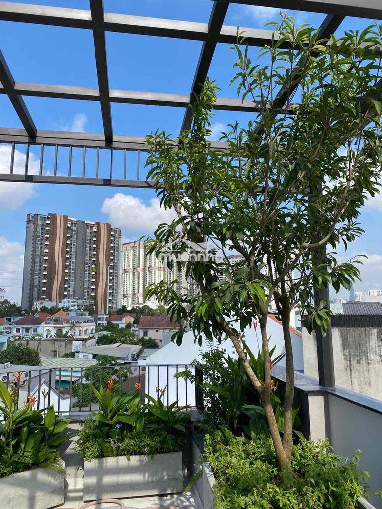 Bán nhà mới đẹp - 4,5x17 4 tầng - thạnh mỹ lợi - 13,8 tỷ