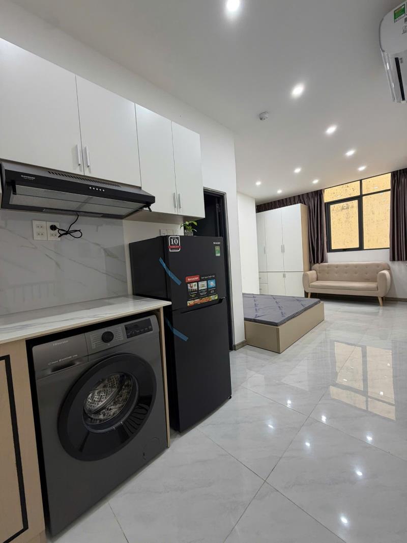Cho thuê studio ban công - máy giặt riêng gần nhà thờ tân định, thảo cầm viên, công viên lê văn tám