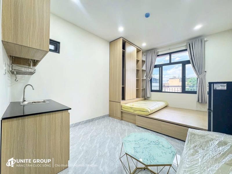 Cho thuê căn hộ mới 100% ngay bạch đằng gần ngã tư hàng xanh, dh hồng bàng, uef, hutech tiện đi điện biên phủ, nguyễn cửu vân - Ảnh 4