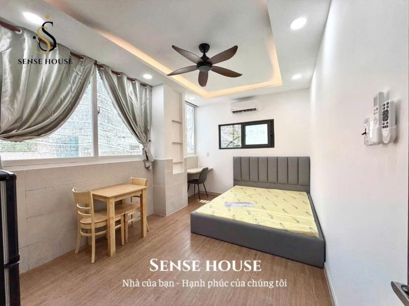 🏡 Studio full nội thất – ban công rộng – huỳnh thiện lộc, tân phú